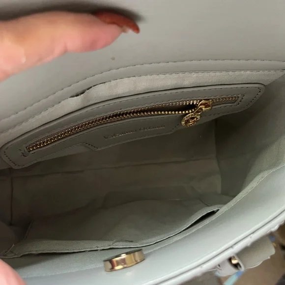 Valentino Orlandi Elegant Gray Shoulder Bag - Picture 4 of 7